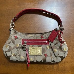 Coach Poppy Signature Heart Bag